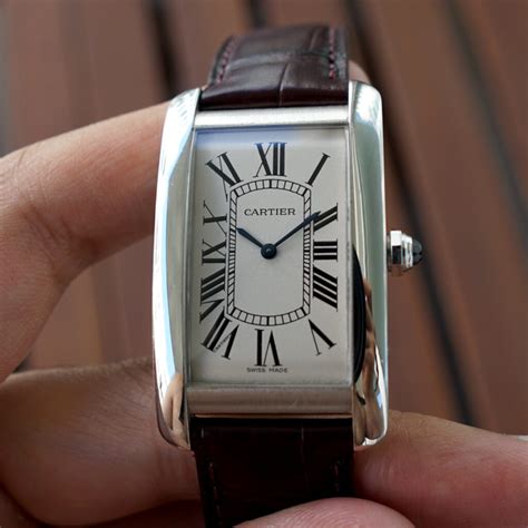 cartier tank americaine 37mm replica|cartier tank watch copies.